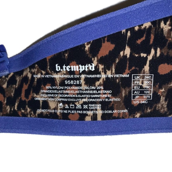 b.tempt'd b.wow'd Push Up Bra - Picture 3 of 3